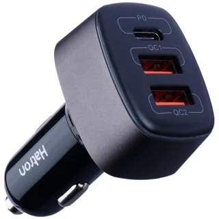 شارژر فندکی 56 وات هترون HCC3210PQ